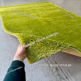 Витебский Ковер С Длинным Ворсом Зеленый