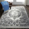 Ковер Для Гостиной Медальон Дизайн 30544 Серый