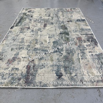 Бельгийский ковер из артшелка дизайн 107 Разноцветный