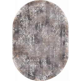 Ковер Armina 04078C GREY / BROWN Овал